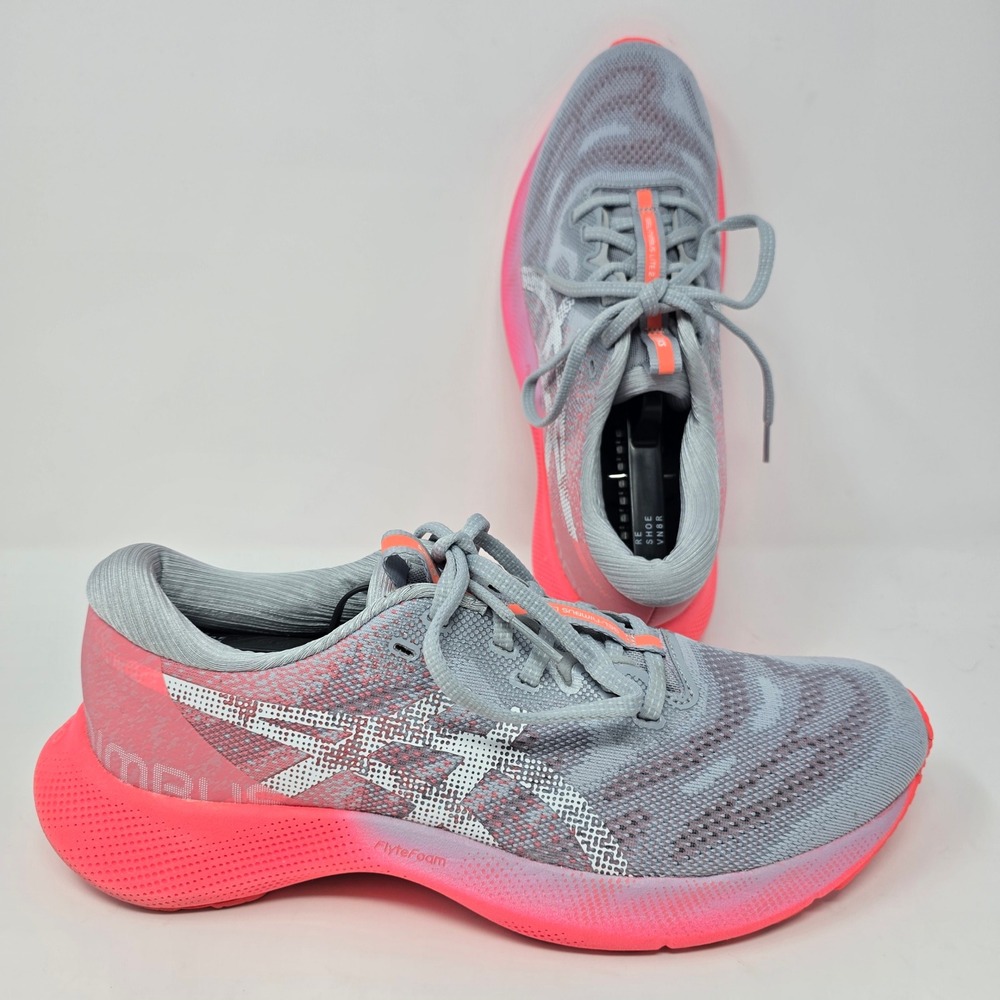 Asics Gel-Nimbus Lite 2 Womens Running Shoes Grey Pink 1012A882 Size 9.5